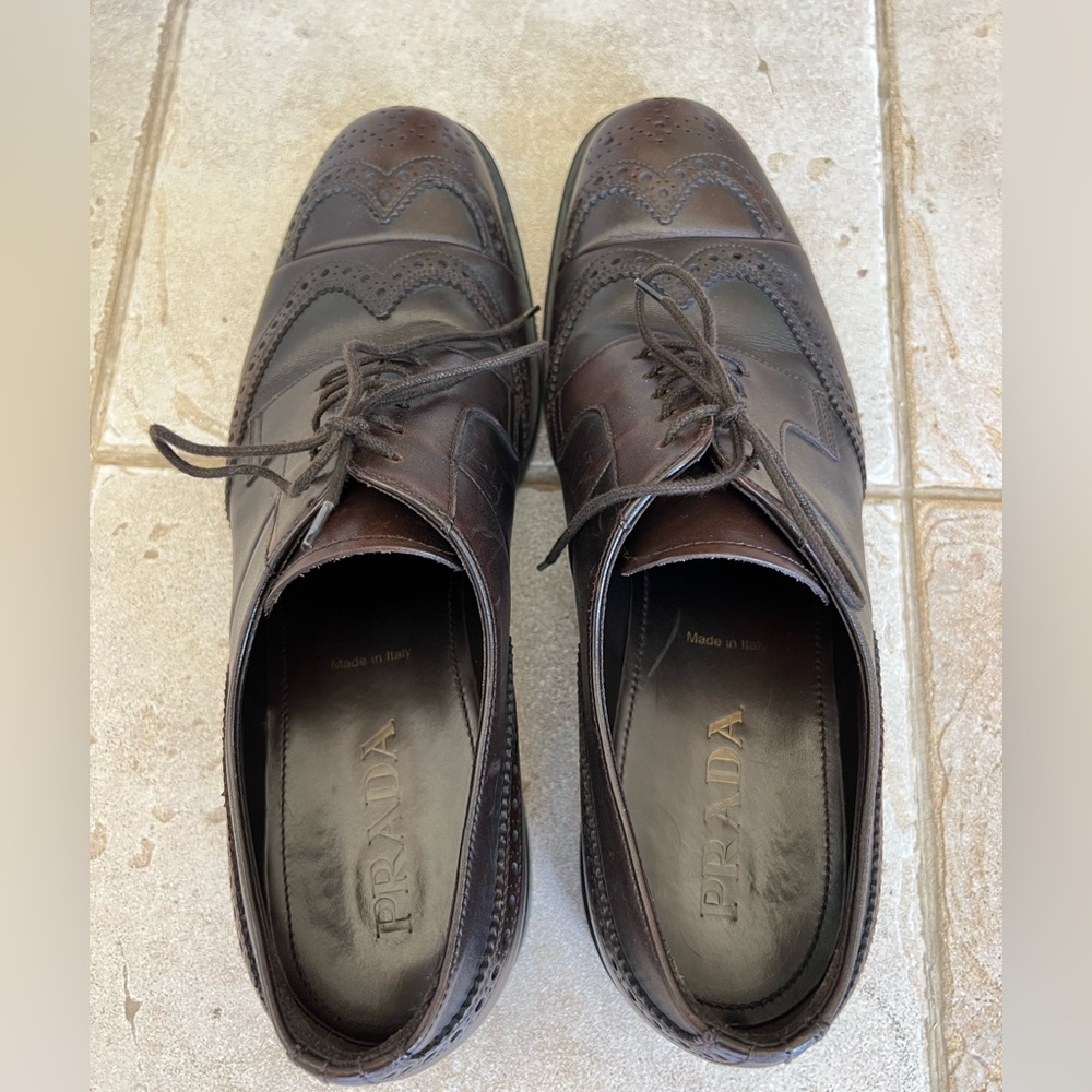 Double toe brogues by Prada - Picture 6 of 7